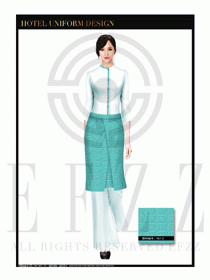 餐飲西餐服務(wù)員制服設(shè)計(jì)圖1139