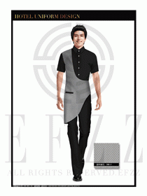 餐飲西餐服務(wù)員制服設(shè)計(jì)圖1142