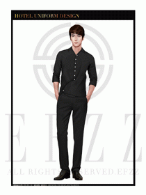 餐飲西餐服務(wù)員制服設(shè)計圖1148