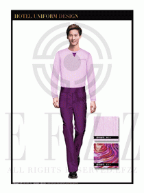 餐飲西餐服務員制服設計圖1157