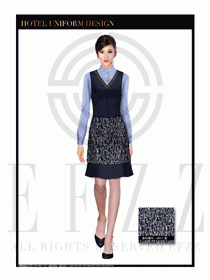 餐飲西餐服務(wù)員制服設(shè)計圖1194
