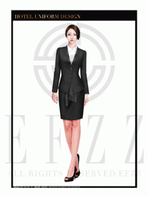 酒店總臺(tái)大堂服務(wù)員制服設(shè)計(jì)圖902