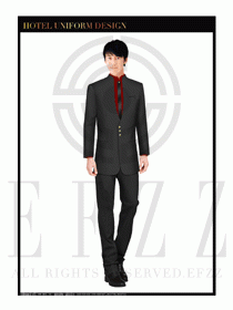 酒店總臺(tái)大堂服務(wù)員制服設(shè)計(jì)圖928