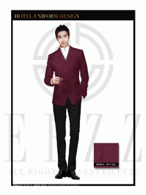 酒店總臺(tái)大堂服務(wù)員制服設(shè)計(jì)圖942