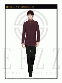 酒店總臺大堂服務(wù)員制服設(shè)計圖956