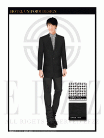 酒店總臺(tái)大堂服務(wù)員制服設(shè)計(jì)圖966