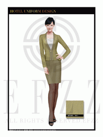 酒店總臺(tái)大堂服務(wù)員制服設(shè)計(jì)圖970