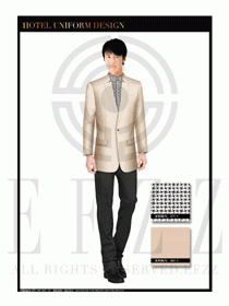 酒店總臺大堂服務員制服設計圖974
