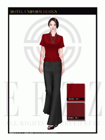 水療SPA會(huì)所咨客迎賓制服397