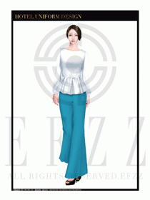 水療SPA會(huì)所咨客迎賓制服395