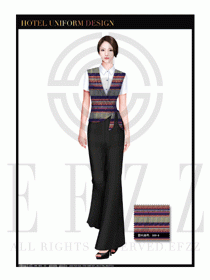 水療SPA會所咨客迎賓制服398