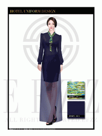 水療SPA會(huì)所咨客迎賓制服405