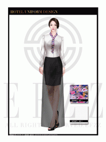 水療SPA會(huì)所咨客迎賓制服406