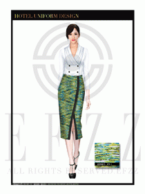 水療SPA會(huì)所咨客迎賓制服419