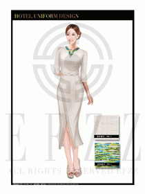 水療SPA會(huì)所咨客迎賓制服418