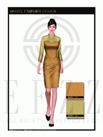 大堂總臺收銀接待員工制服265