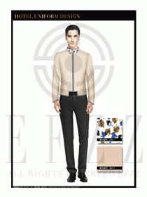 大堂總臺收銀接待員工制服285