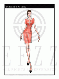 夏季時尚OL女裝職業(yè)裝設(shè)計圖516