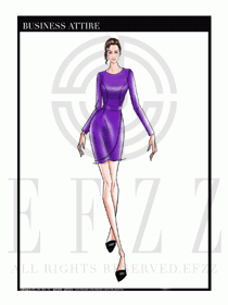 夏季時尚OL女裝職業(yè)裝設計圖529