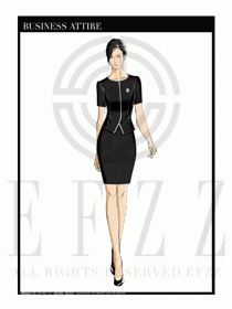 夏季時(shí)尚OL女裝職業(yè)裝設(shè)計(jì)圖532