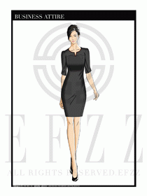 夏季時(shí)尚OL女裝職業(yè)裝設(shè)計(jì)圖534