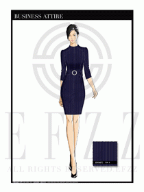 夏季時(shí)尚OL女裝職業(yè)裝設(shè)計(jì)圖543