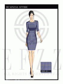 夏季時(shí)尚OL女裝職業(yè)裝設(shè)計(jì)圖553