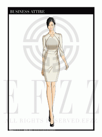 夏季時(shí)尚OL女裝職業(yè)裝設(shè)計(jì)圖558