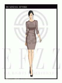 夏季時(shí)尚OL女裝職業(yè)裝設(shè)計(jì)圖557