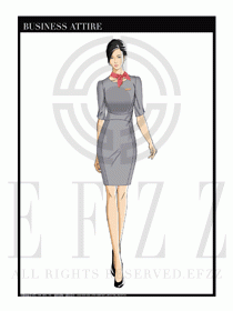 夏季時(shí)尚OL女裝職業(yè)裝設(shè)計(jì)圖575