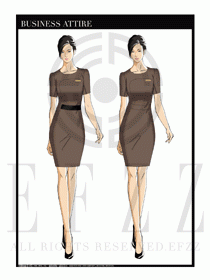 夏季時尚OL女裝職業(yè)裝設(shè)計圖572