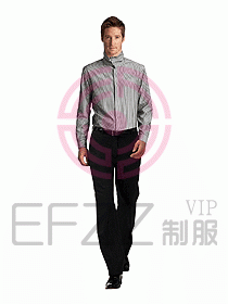 男裝長袖襯衫047