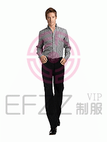 男裝長(zhǎng)袖襯衫076