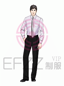 男裝長袖襯衫106