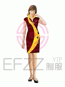 專柜營(yíng)業(yè)員服裝307