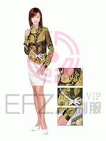 專(zhuān)柜營(yíng)業(yè)員服裝379