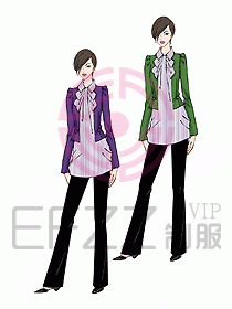 專柜營業(yè)員服裝453