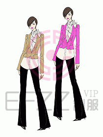 專柜營(yíng)業(yè)員服裝455