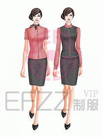專柜營業(yè)員服裝483