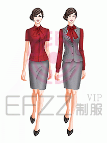 專柜營業(yè)員服裝491