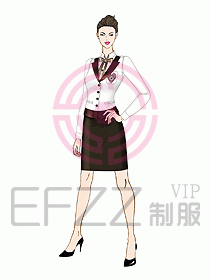 專柜營(yíng)業(yè)員服裝521