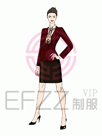 專柜營業(yè)員服裝522