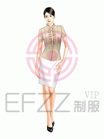 專柜營業(yè)員服裝526