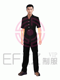 保安服短袖制服165