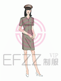 公交汽運(yùn)乘務(wù)員制服054