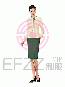 接待服務(wù)員服裝015