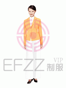 接待服務員服裝039