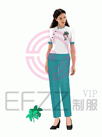 接待服務(wù)員服裝066