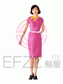 接待服務(wù)員服裝078