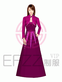 夜總會咨客服裝019